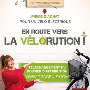 Prime pour l’achat d’un vélo électrique