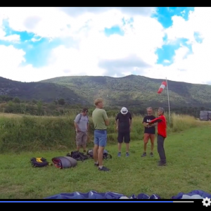 Le tournage du clip promotionnel de la Roque Esclapon