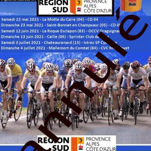 Annulation du Tour Cycliste Junior