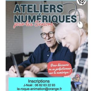 Ateliers numériques gratuits pour les Seniors