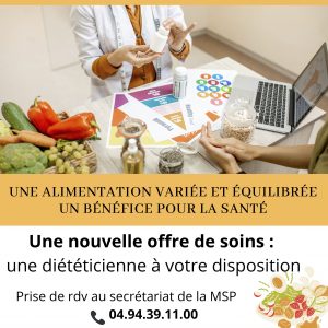 Venue d’une nouvelle professionnelle de santé