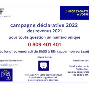 Déclaration des revenus : la Direction Générale des Finances publiques développe ses services à distance
