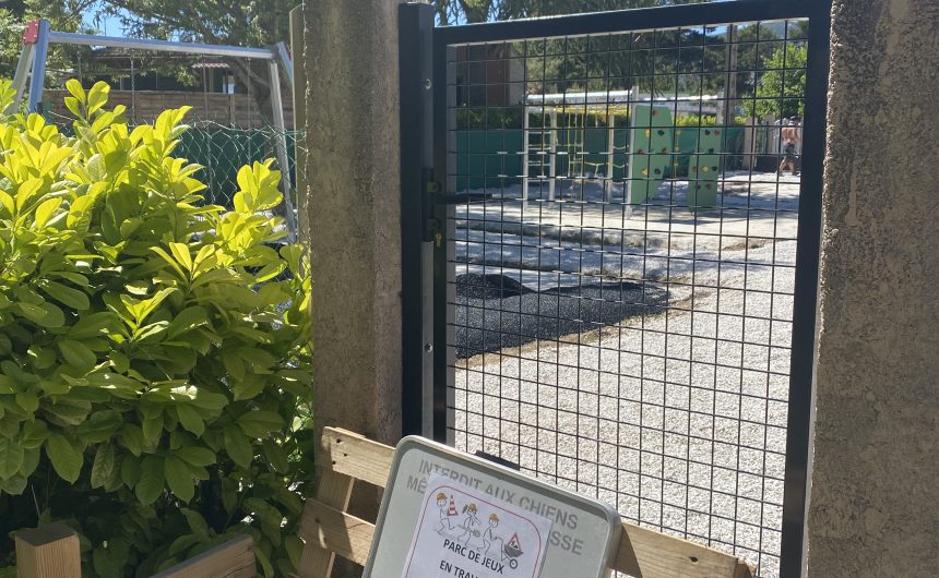 Travaux au jardin d&rsquo;enfants