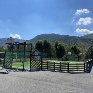 Les travaux d’aménagement de la base de loisirs se poursuivent.