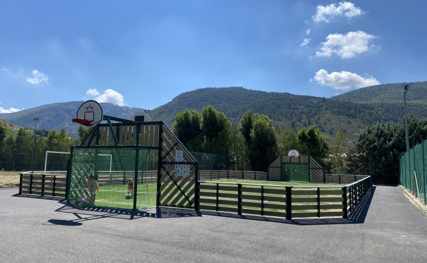 Les travaux d&rsquo;aménagement de la base de loisirs se poursuivent.