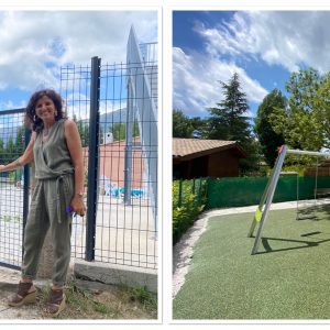 Le parc de jeu d’enfants est réhabilité.