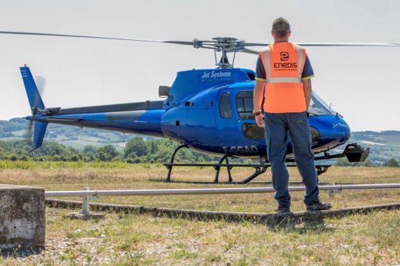 Surveillance des lignes électriques :  un survol du territoire par hélicoptère est prévu.
