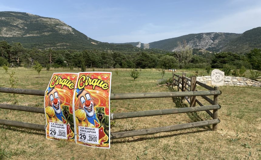 Le cirque à la Roque ce samedi 29 juillet