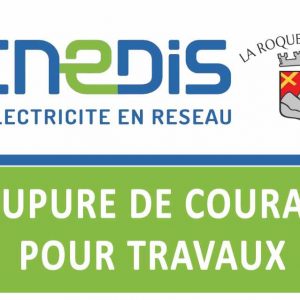 Coupures de courant pour travaux LUNDI 20 NOVEMBRE 2023 Coupures de courant pour travaux LUNDI 20 NOVEMBRE 2023