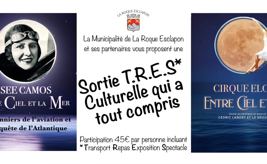 Sortie TRES culturelle le Samedi 3 février 2024 au départ de La Roque Esclapon Sortie TRES culturelle le Samedi 3 février 2024 au départ de La Roque Esclapon