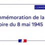 Journée nationale de commémoration de la Victoire du 8 mai 1945